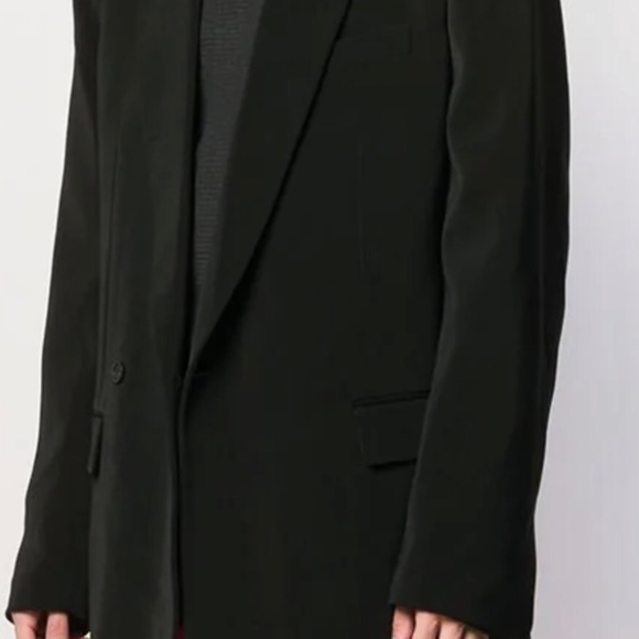 balenciaga structured coat